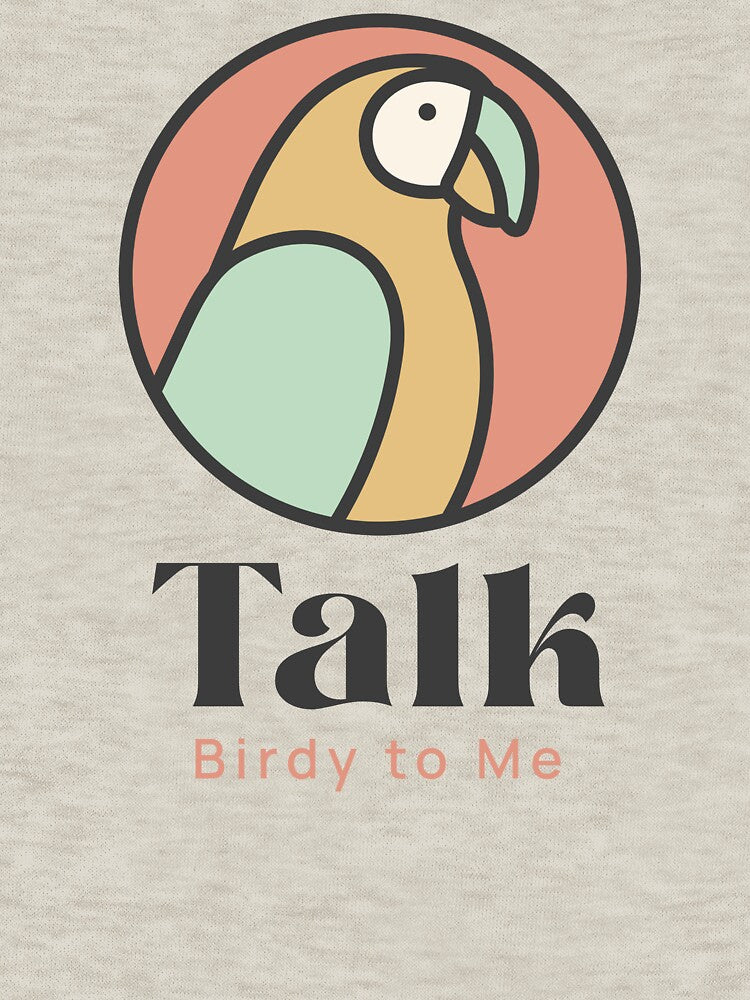 Talk Birdy To Me funny Bird Watching Women by Jane Pierce Art