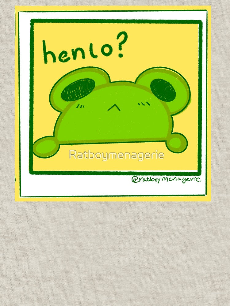Hello Frog Friend | Digital Art by Ratboymenagerie