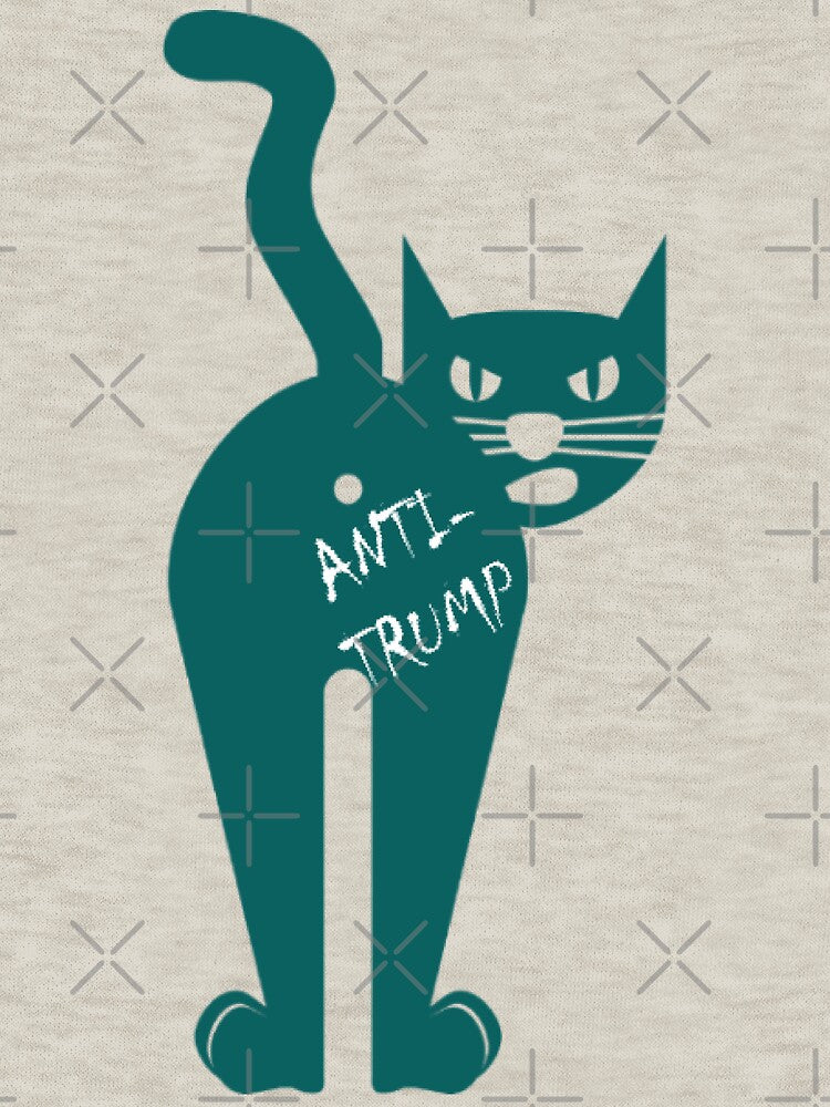 CATS AGAINST TRUMP STICKERS, ANTI-TRIUMP by Nyome Afrique Art & Designs