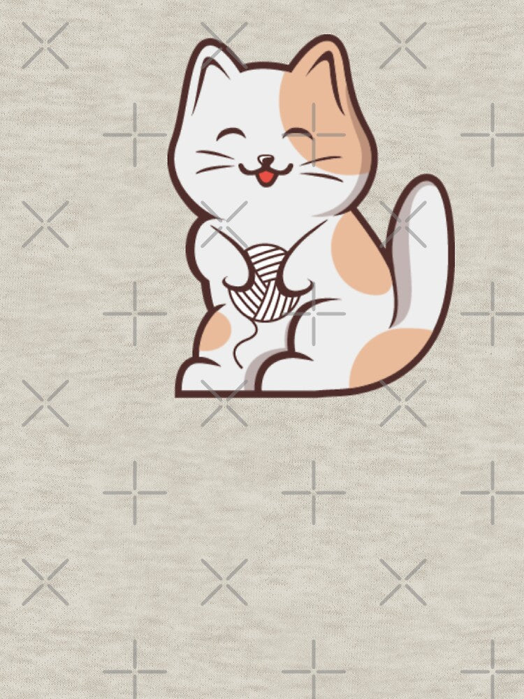 CUTE CAT PRINT by Nyome Afrique Art & Designs