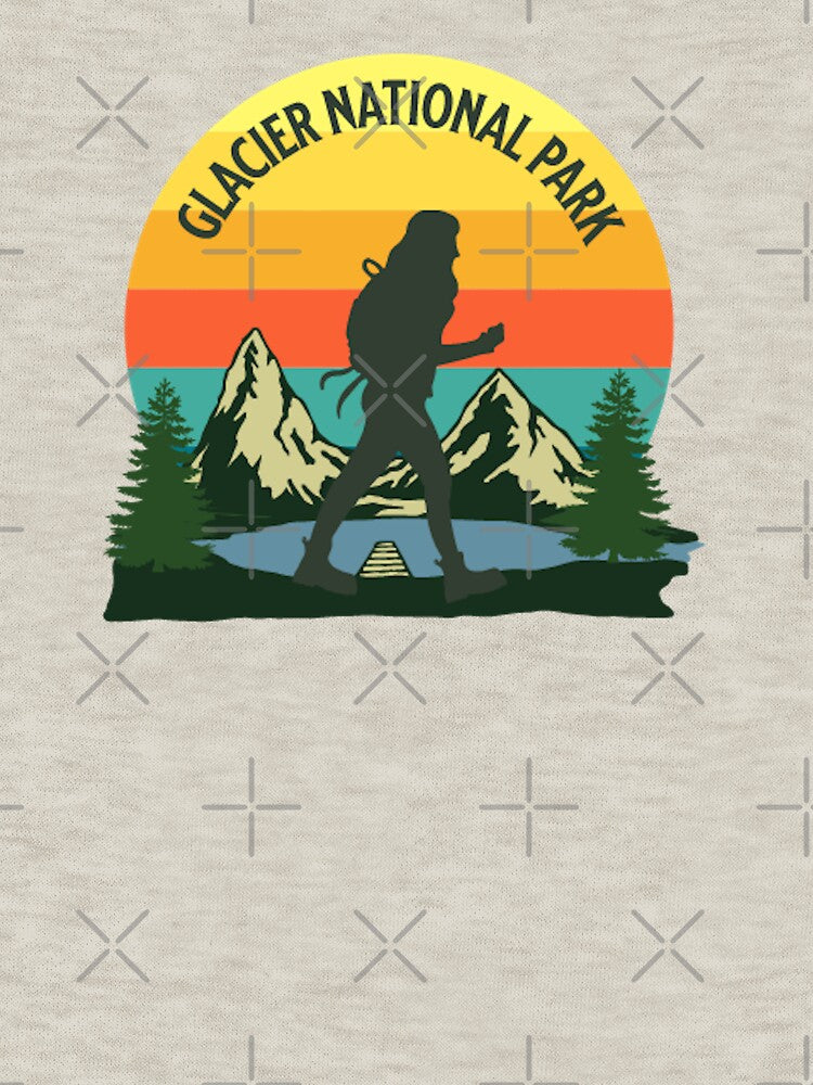 Hiking Glacier National Park by CattlettArt
