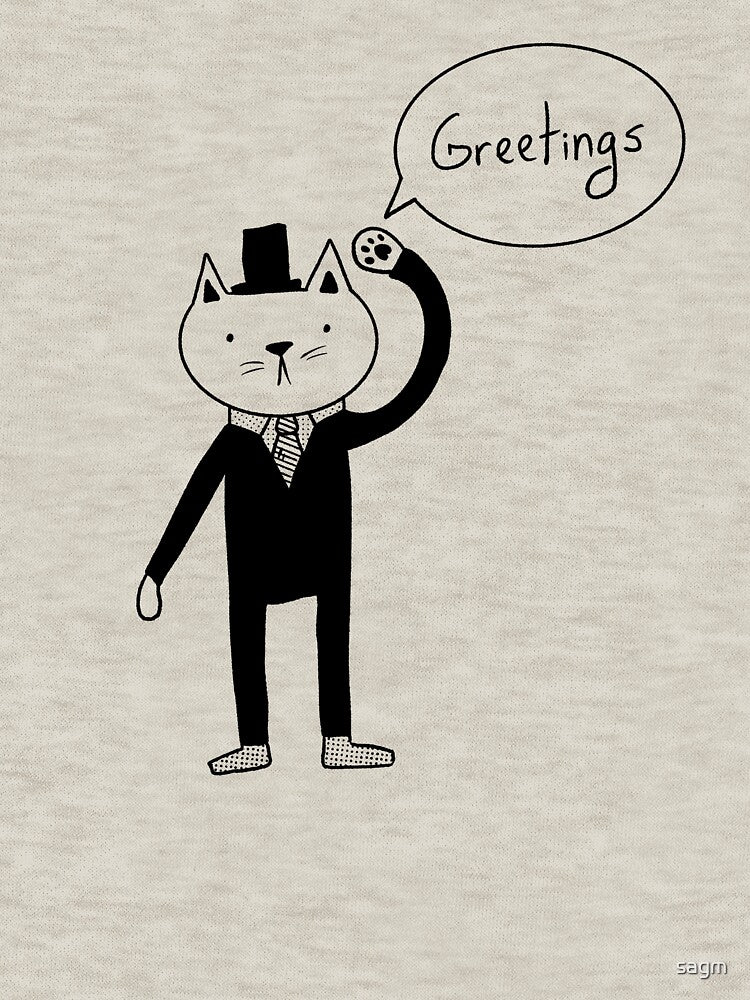 Greetings cat by sagm