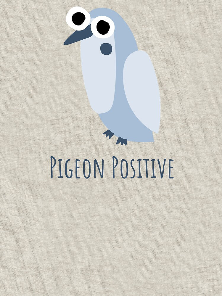 Pigion Positive Funny Bird Watching Women by Jane Pierce Art