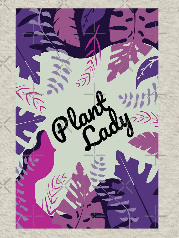 Plant Lady Foliage Design by RedRubi