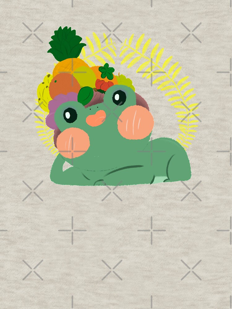 Fruit hat froggo by Amy New art