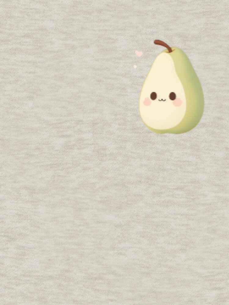 Cute Kawaii Pear - Food by Shiny Studio
