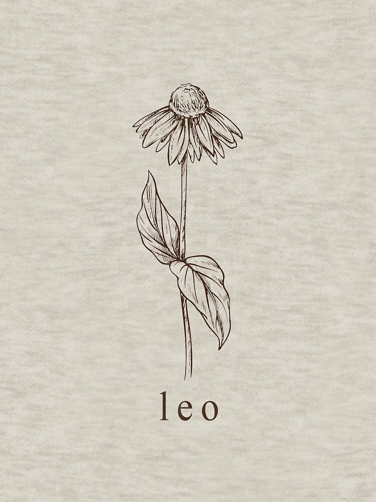 Leo Botanical Zodiac by mandeegirl17