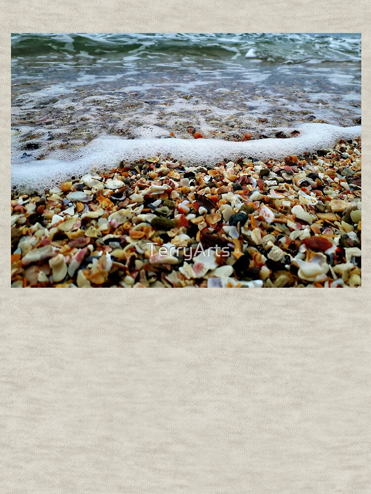 Sea Foam Ocean Edge and Shelly Beach Aesthetic 2 of 4 by Beachy
