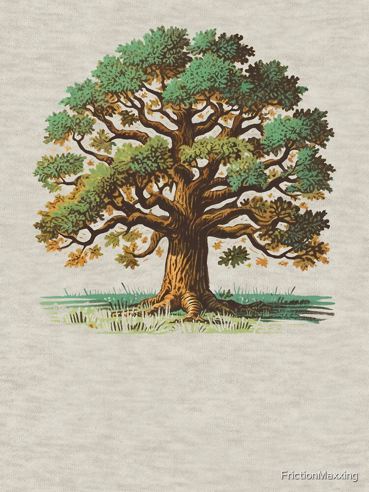 Mighty Oak Tree by FrictionMaxxing Unisex