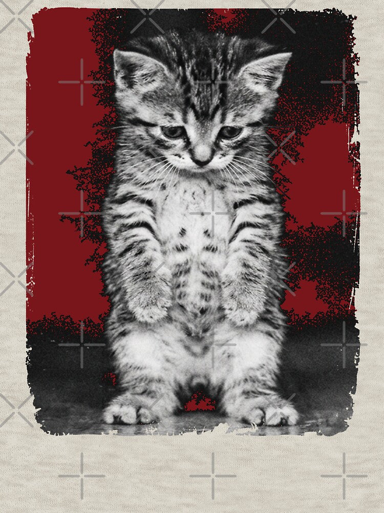 Sad Kitten Standing Cat. #2 by EunsooLee