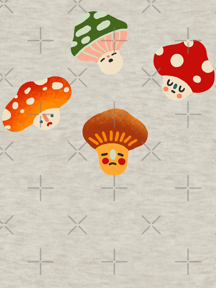 Forest Mushrooms - Sticker Pack -Cottagecore - Goblincore Aesthetic by Nossikko