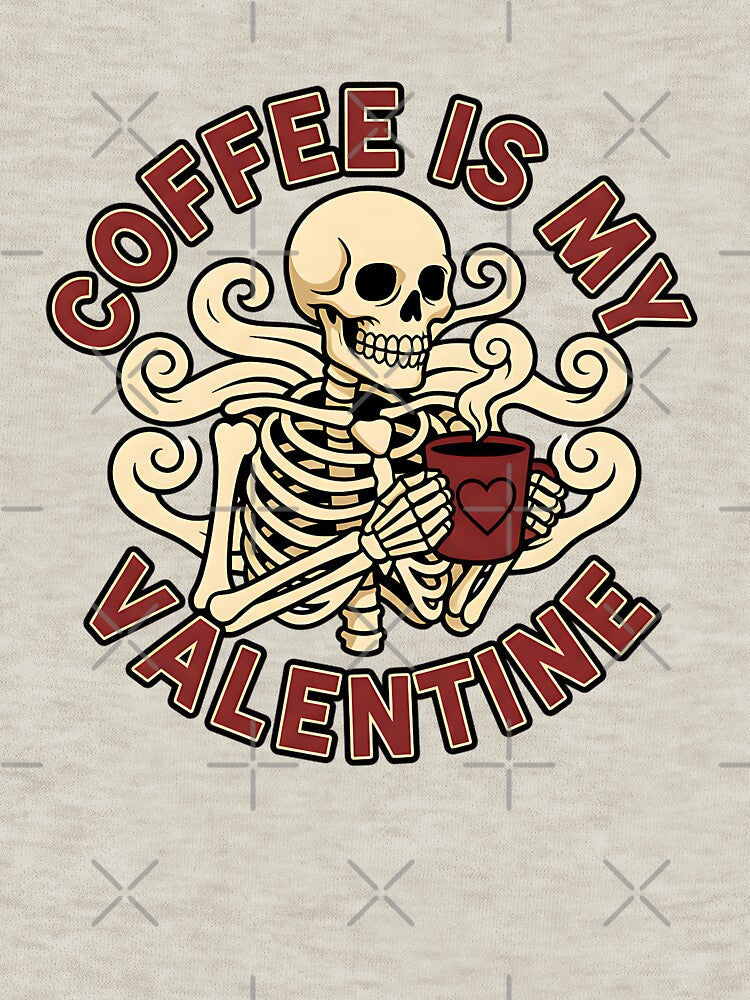 caffeine lover coffee is my valentine design by ArtDesignTp