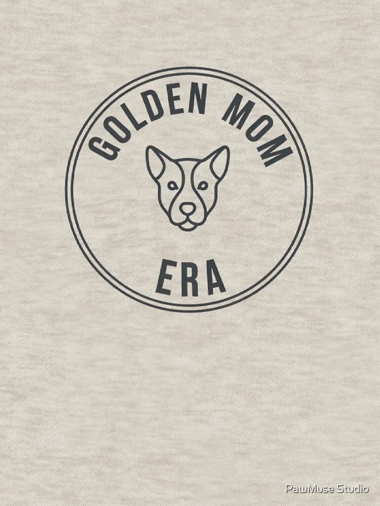 Golden Mom Era – Golden Retriever Mom Shirt – Trendy Dog Mom Aesthetic by PawMuse Studio