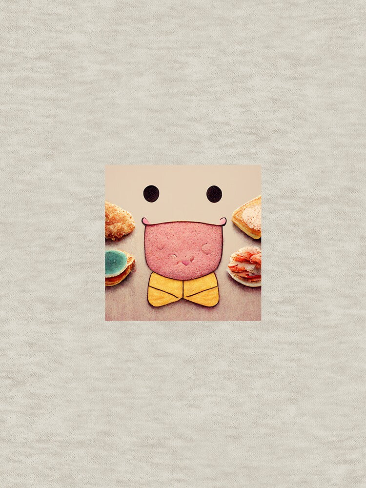 Kawaii food face by AnthonyVdV