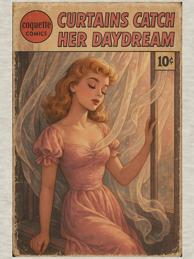 Dreamy Coquette: Curtains Catch Her Daydream by bapupa