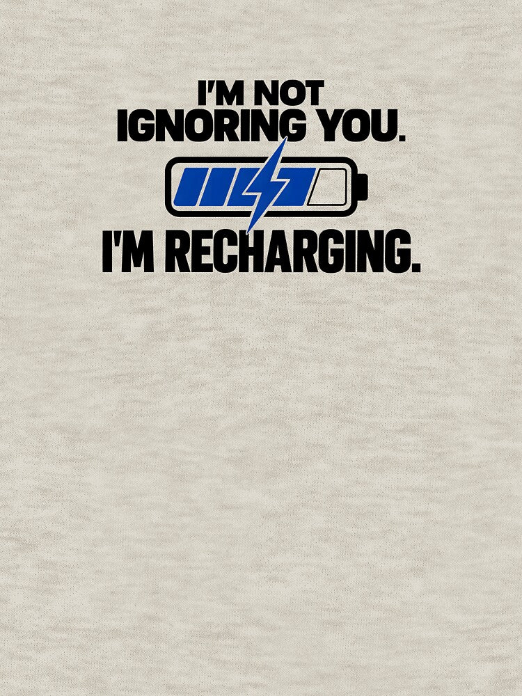 Not Ignoring You, Just Recharging by Sed94