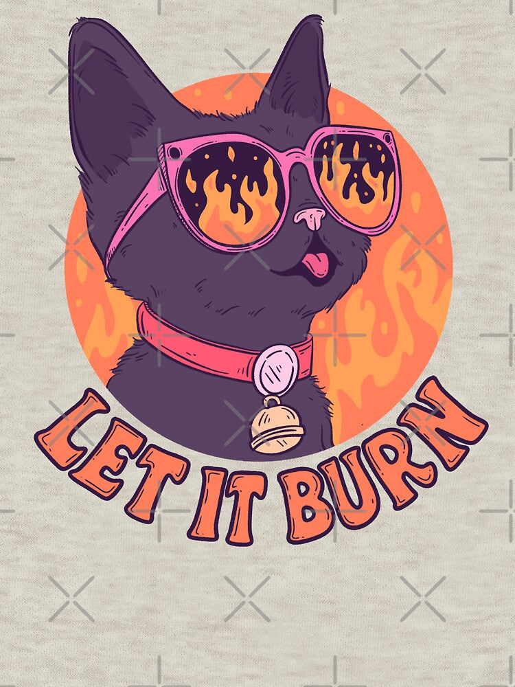 Let It Burn Chaos Cat Meme by Jess.a.creates