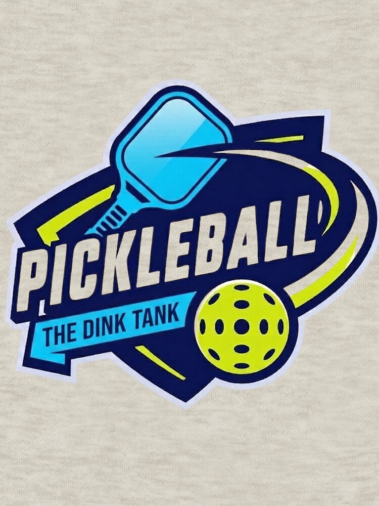 Pickleball The Dink Tank – Funny Pickleball Player Paddle Sport Design by Sashka-