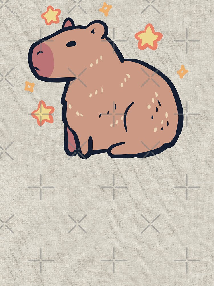 Capybara drawing by Artofmayara