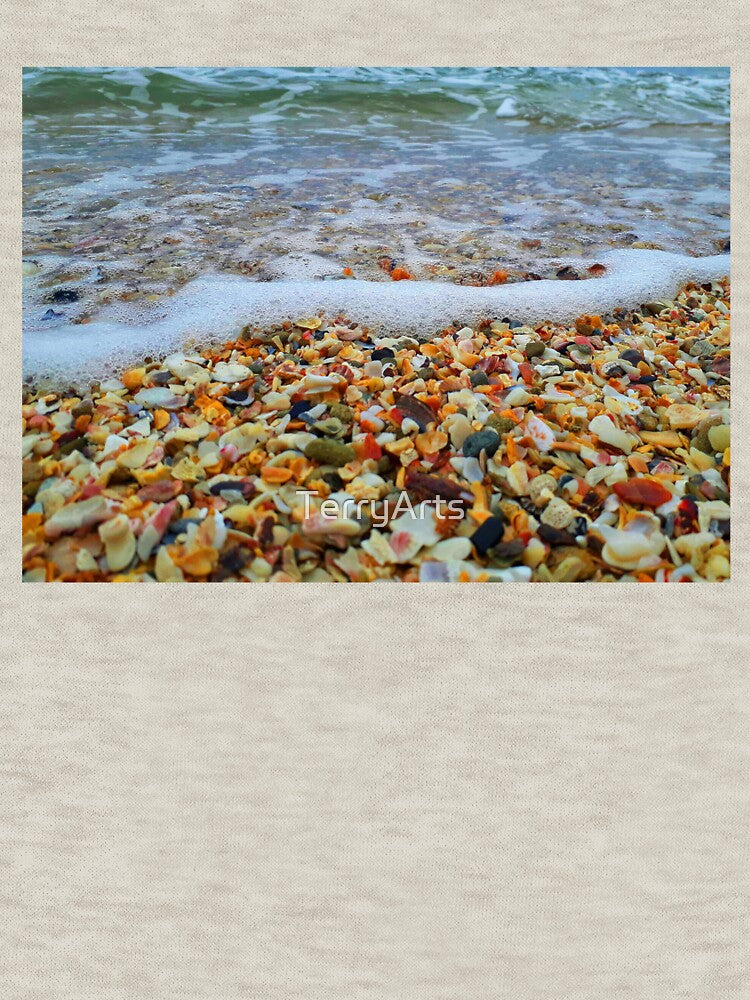 Sea Foam Ocean Edge and Shelly Beach Aesthetic 3 of 4 by Beachy
