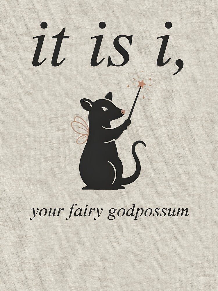 It Is I Your Fairy Godpossum Cute Animal Meme by Redgiant87x
