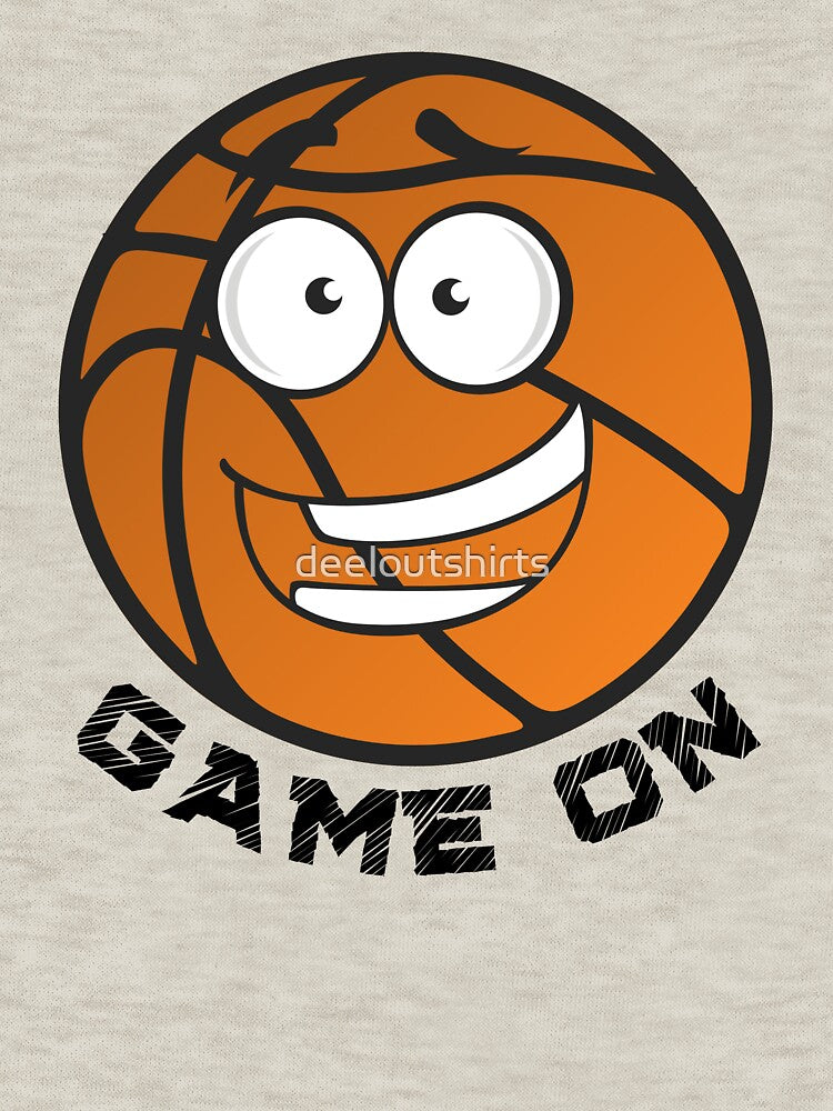 Game On- game day basketball by deeloutshirts