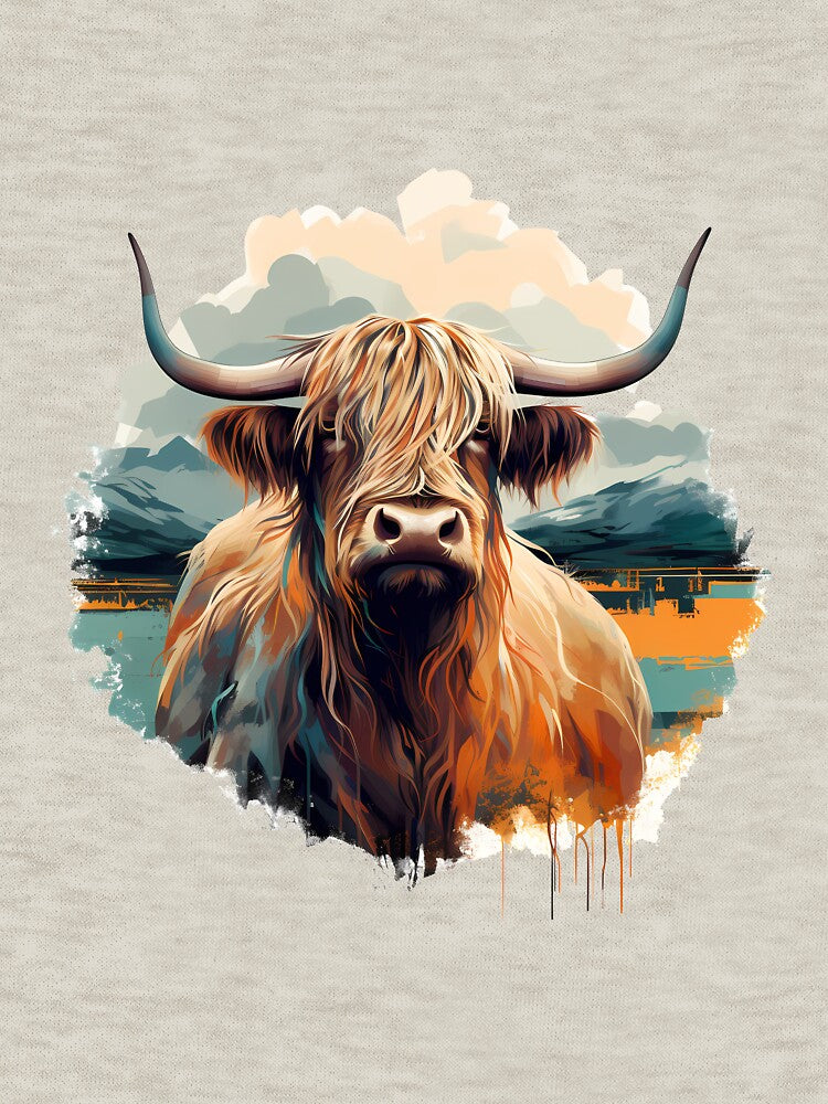 Copy of Highland Cow - Painting Style by anass002