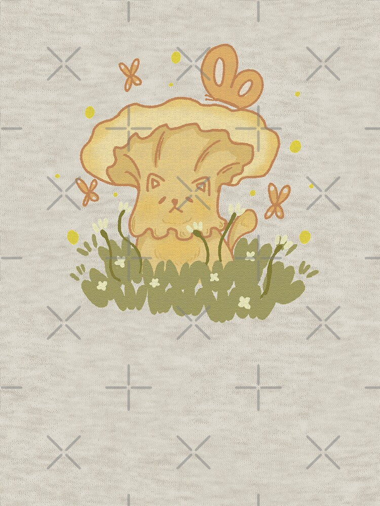 Cute mushroom cat in the fairy forest by Sweets-trolley