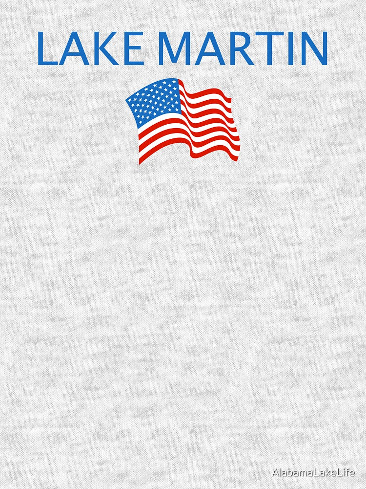 Lake Martin with Stars and Bars v.1 by AlabamaLakeLife