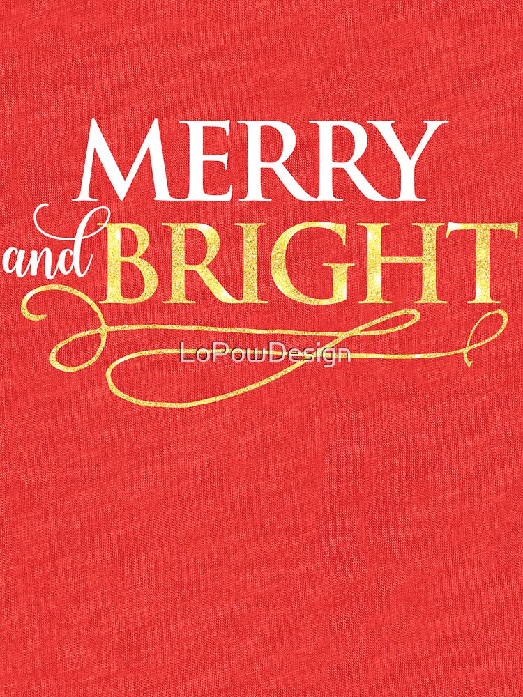 Merry and Bright by LoPowDesign