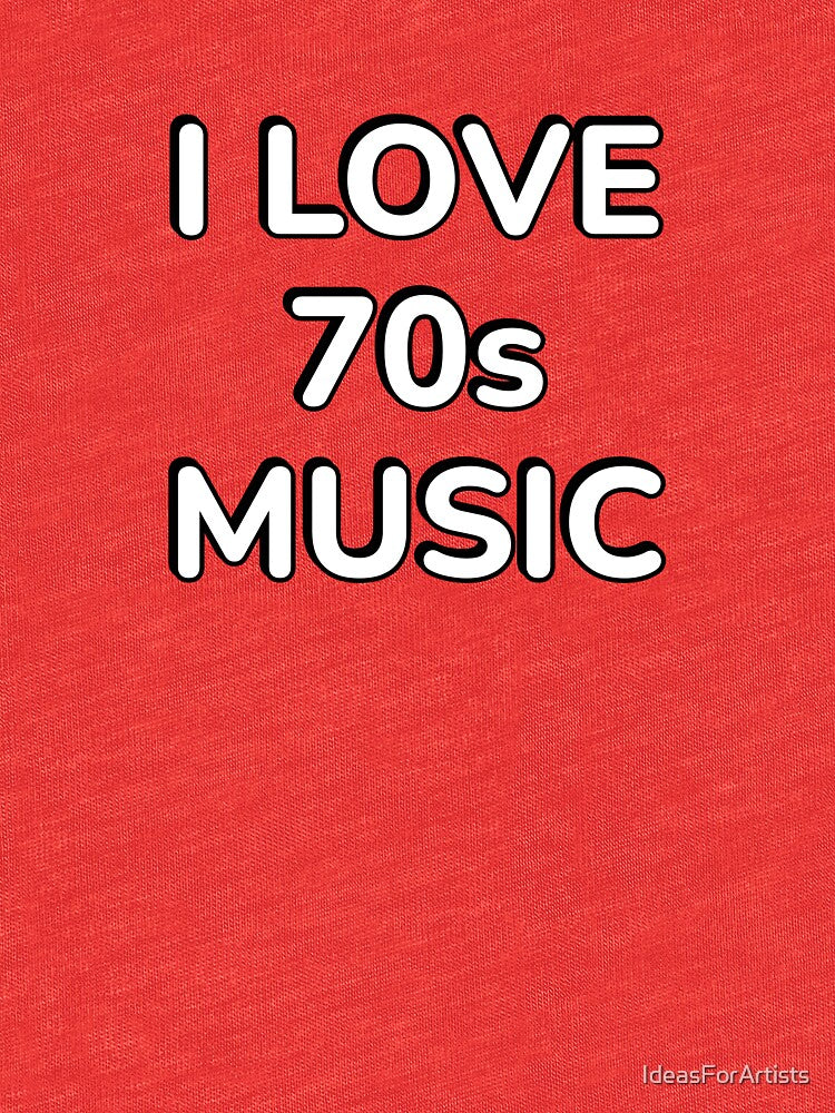 I love 70s music - retro nostalgia for seventies music fans by Inspirationmotivation