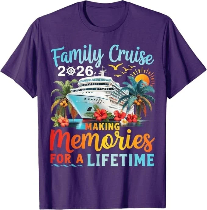 Family Cruise 2026 Family Cruise Vacation Summer Party Unisex