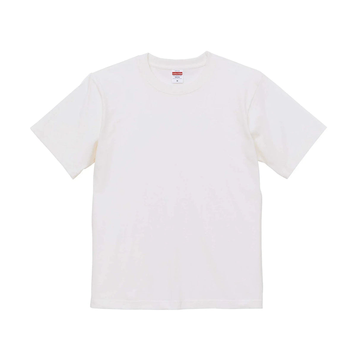 United Athle 6.2oz Premium 594201 [Men's] Vanilla white XL Unisex
