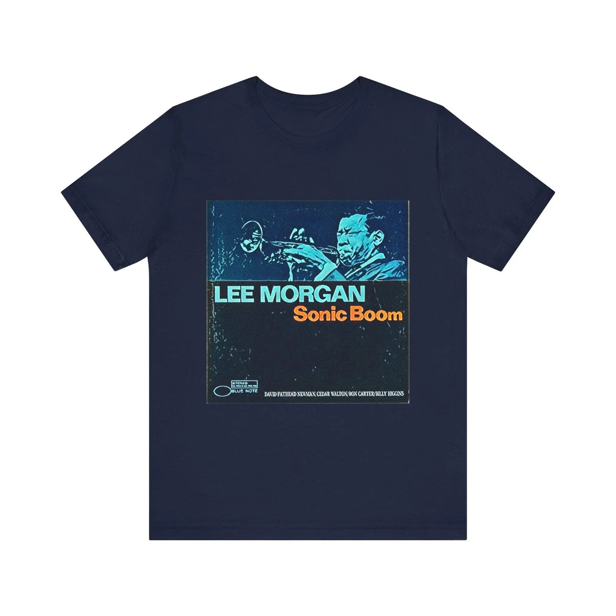 Lee Morgan Sonic Boom Jazz Short Sleeve Tee Shirt Graphic Print Crewneck Unisex Unisex