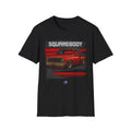 Squarebody Chevy Truck – Slammed Red C10 Classic Pickup Tee Unisex