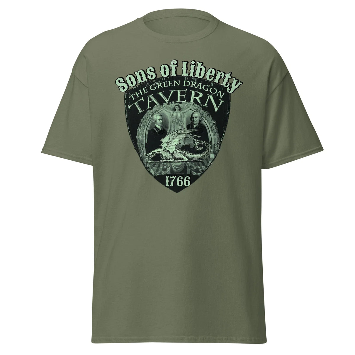 The Green Dragon Tavern, American Revolution, Sons of Liberty, July 4th, Unisex