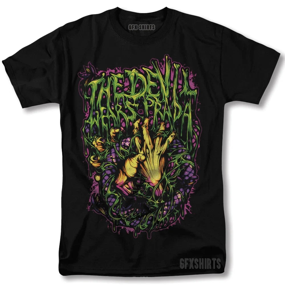 The Devil Wears Prada Shirt Rock Concert Tour Vintage Graphic Design Unisex