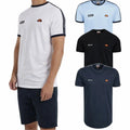 Ellesse Men's Fede Taped Sport Cotton Tee Semi-Palla Top New XS - L Unisex