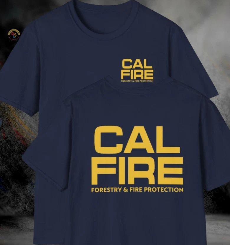 Cal Fire Front & Back Fire Country | Softstyle Tee Unisex