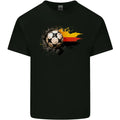 German Football Germany Soccer Ball Flag Mens Cotton Tee Top Unisex