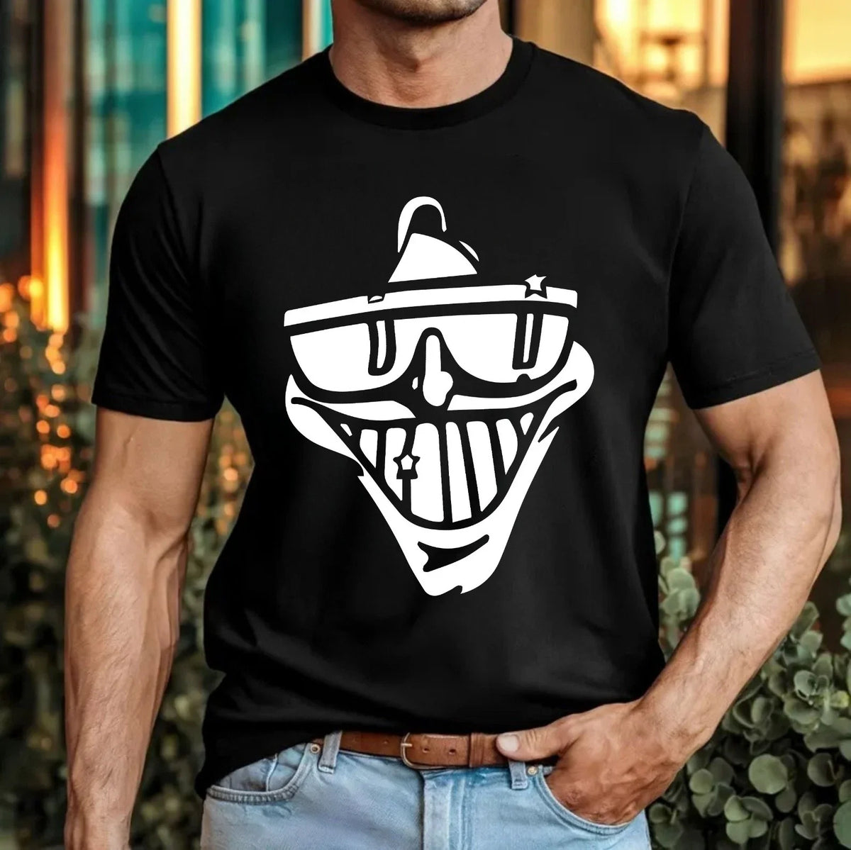 Dr. Feelgood UK Tour 2026 Grinning Face Vintage Pub Rock Band Music Top Unisex