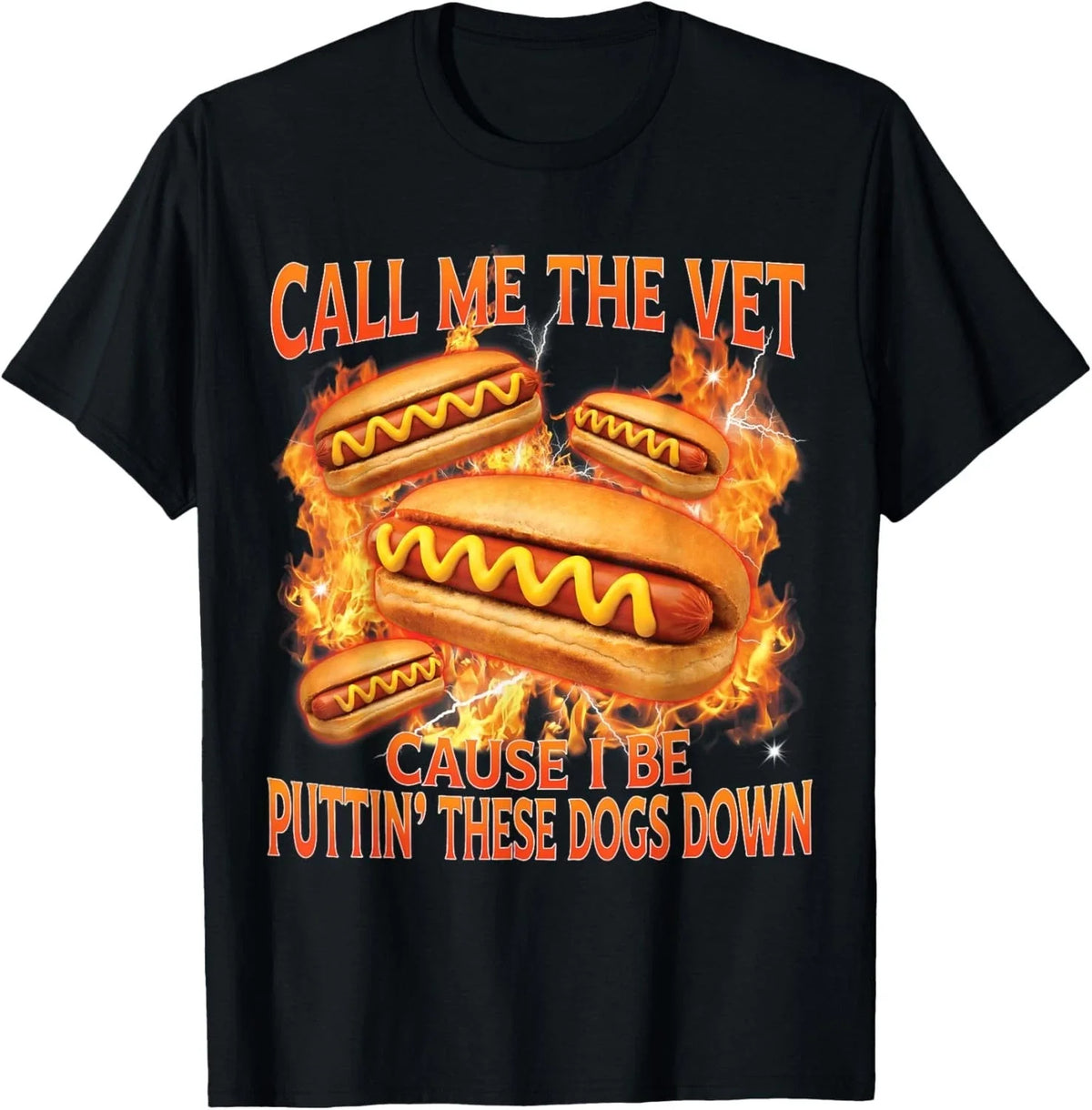 Call Me The Vet Cause I Be Funny Hot Dog Meme Hard Bootleg unisex Unisex