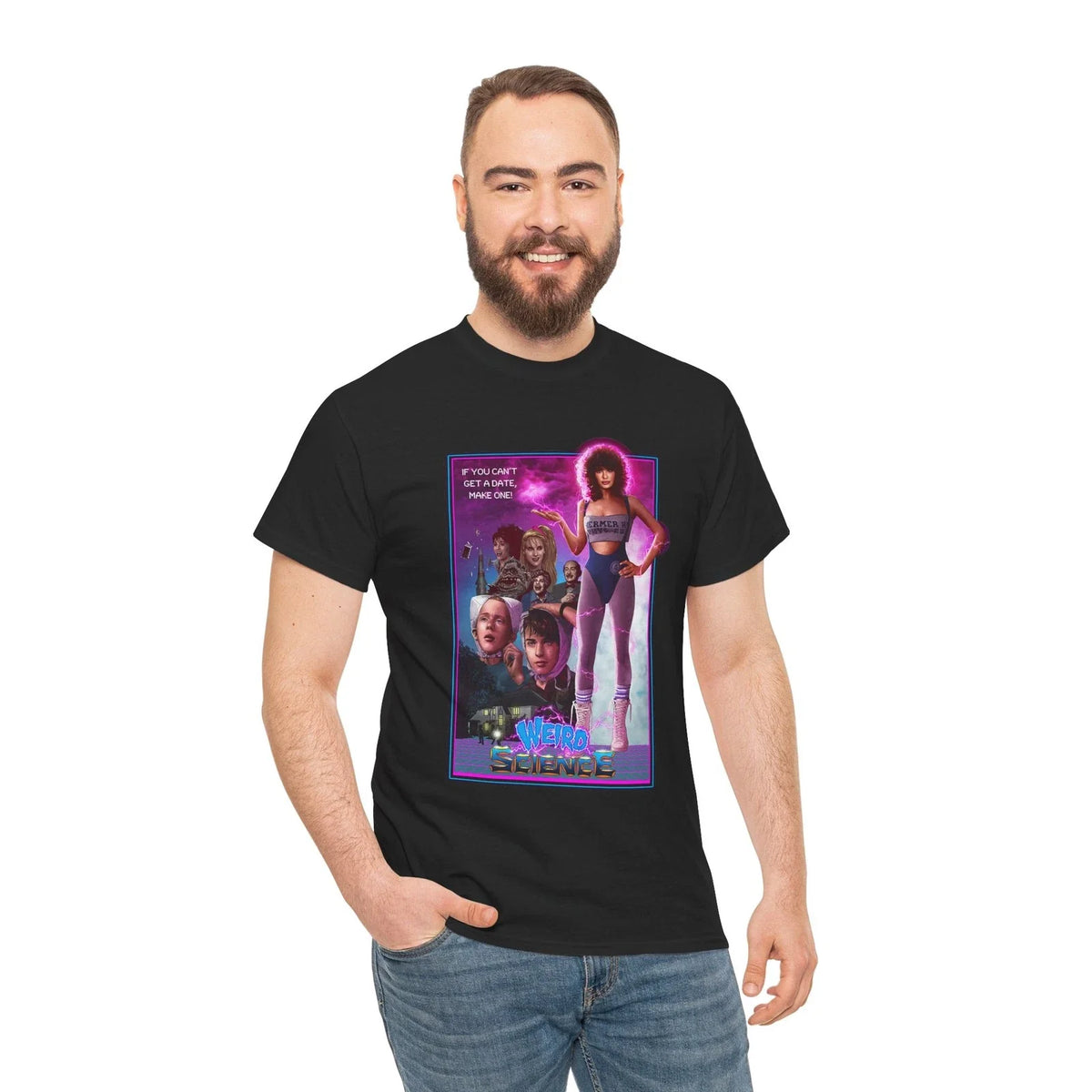 Weird Science 80s movie Unisex Heavy Cotton Tee Unisex