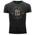Neverless® Men's Vintage Shirt Print Shirt {NYC Logo Print New York Unisex