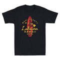 Hawaii Lahaina Maui Vintage Hawaiian Islands Surf Retro Men Short Sleeve Unisex