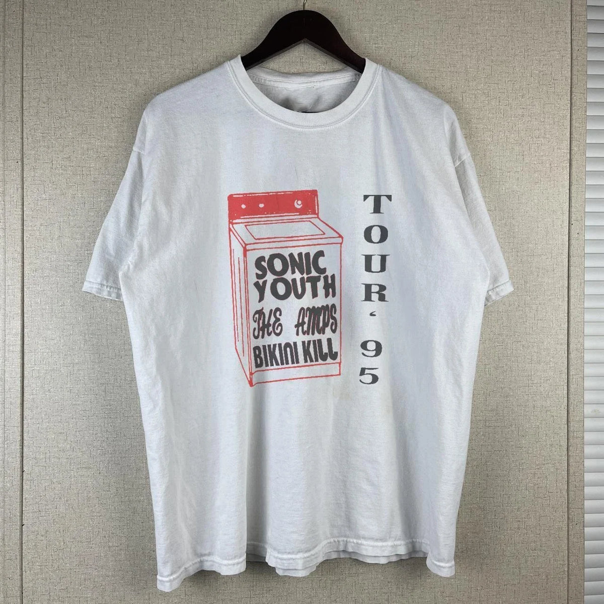 Sonic Youth Bikini Kill Tour Tee Unisex