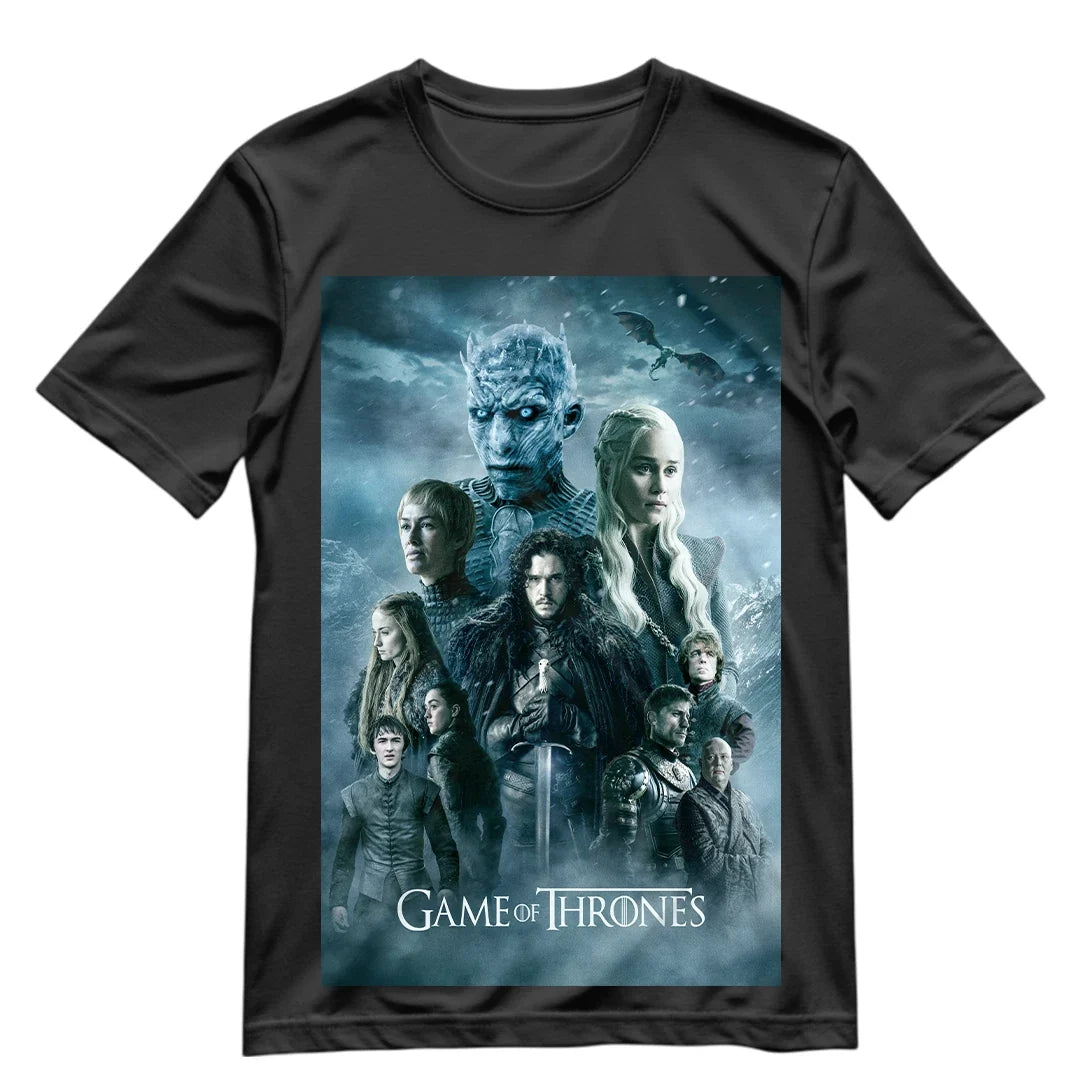 Game Of Thrones T Shirt GOT Collectors Graphic Shirt S-XXXL Jon Snow Tyrion Arya Unisex