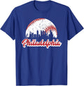 Vintage Skyline Retro Philly Cityscape Unisex Unisex