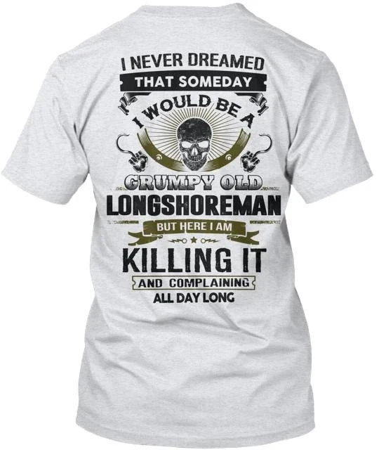Longshoreman Tee Made in the USA Size S to 5XL Unisex