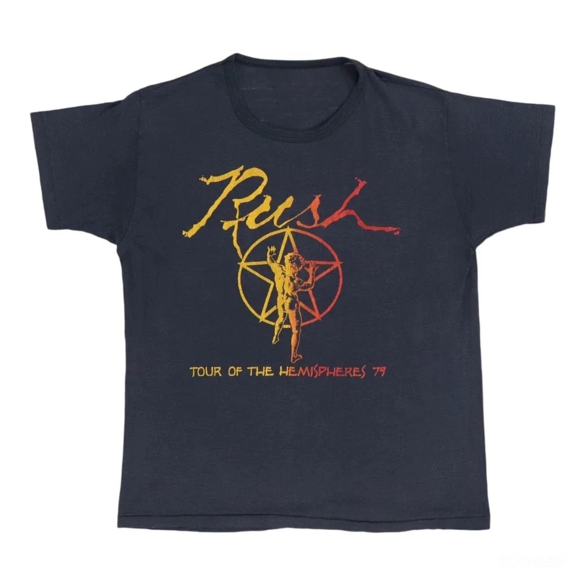 Vintage Rush 1979 Tour Of The Hemispheres Unisex Rock Fan Gift Unisex